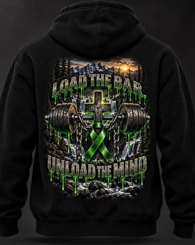 Load The Bar Hoodie — Load The Bar — Unload The Mind