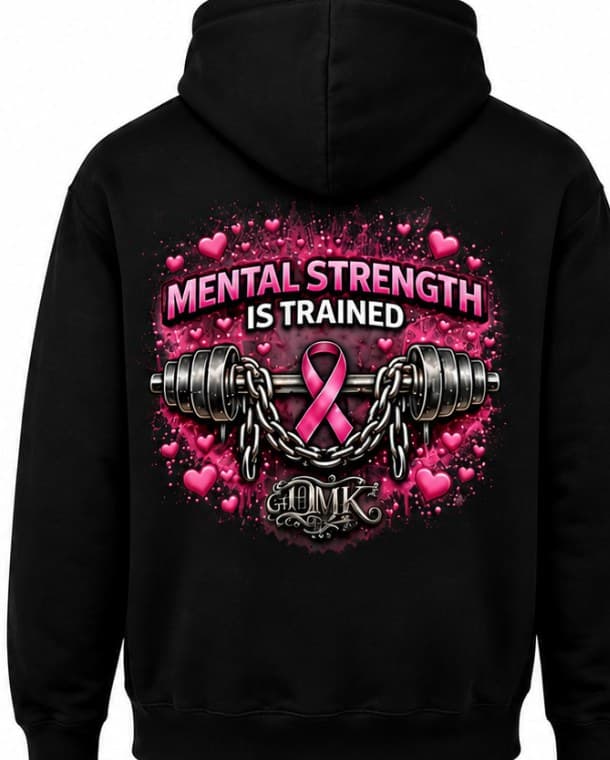 Mental Strength Is Trained Hoodie — Mental Strength Is Trained