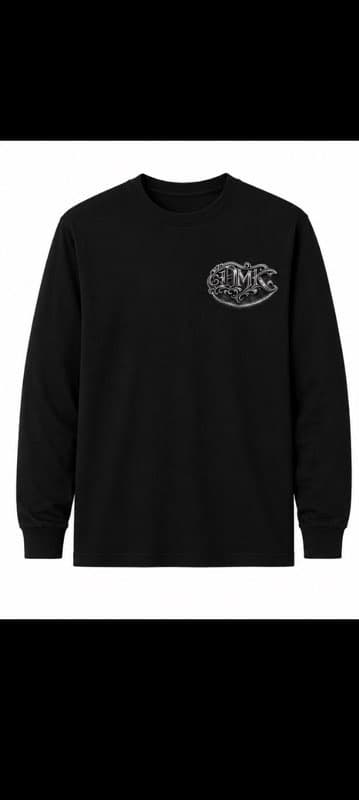 DMK Crest Long Sleeve — DMK Crest — Black